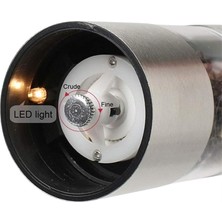 Aesco Pil Ile Çalışan Elektrikli Baharat Öğütme Cihazı Ergonomik Şeffaf Gövde - Lisinya