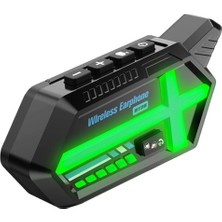 Aesco BT26 Motosiklet Kask Kulaklık Bluetooth Rgb Işıklı 2 Eşleşme Özellikli 1000 Mah Intercom - Lisinya