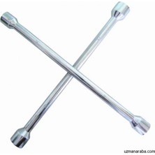 Aesco Dörtlü Bijon Anahtarı Krom Çelik Tam Profesyonel Lokmalı Bijon Tüm Araçlar Içindir - Lisinya