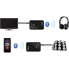 Liora 2 In 1 Bluetooth 4.2 Kablosuz Verici Alıcı Ses Müzik Aktarım Adaptörü | YPF03
