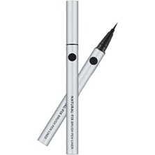 Liora Ince Fırça Uçlu Kalem Eyeliner Natural Fix Brush Pen Liner (Black)
