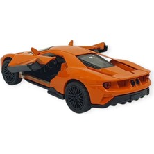 Aesco Çek Bırak Metal Arabalar 13 cm - SR2211- Turuncu (Lisinya)