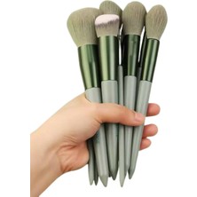 Aesco Dayanıklı Makyaj Fırçası Seti 13 Parça Yumuşak Kıllı Fırçalar Allık Fondöten Far Fırçası - Lisinya