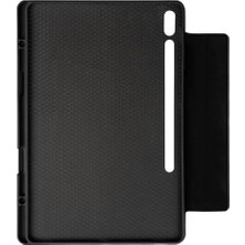 Liora Galaxy Tab S10 Ultra Border Keyboard Bluetooh Bağlantılı Standlı Klavyeli Tablet Kılıfı