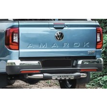 Aftermarket Volkswagen Amarok 2010-2022 Arka Tampon Koruma Demiri Krom