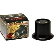 Aesco -10X Büyütmeli,saat,takı Onarım Için  Cam Lensli Optik Göz Büyüteç ( Lisinya )