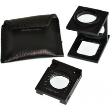 Aesco -1cm Full Çelikkaplı Full Çelik Kaplı Katlamalı Büyüteç TH-9008A ( Lisinya )