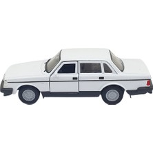 Aesco 1:32 Volvo 240 Gl Çek Bırak -Araba -  43784-BEYAZ (Lisinya)