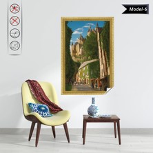 Akıllı Kağıt Statik Tutunma Özellikli  Tablo - Poster Dünyaca Ünlü (Model- 6)