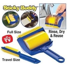 Aesco Yıkanabilir Tüy ve Toz Temizleyici Rulo Tüy Fırçası Aleti - Lisinya