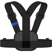 Liora Aksiyon Kamera Göğüs Askısı (Vest Chest) | Hızlı Çıkarılabilir Yelek Göğüs Kayışı | 13/12/11/10/9/8/7/6/5, Osmo Action 3/4/5 Pro, Modelleri ile Uyumludur (Siyah)