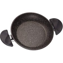 Liora Vilma 20 cm Dövme Yumurta Sahanı, Siyah