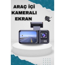 Aesco Ön ve Arka Kameralı 2 Inç 1080P Full Hd Dvr Araç Içi Ekran - Lisinya