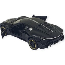 Aesco Çek Bırak Araba Metal - 6643-06 - Siyah (Lisinya)