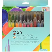 Liora And Arts 24'lü Pastel ve Fırça 4124