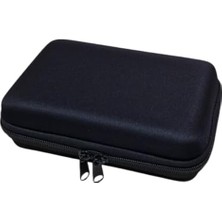 Liora Makyaj Çantası Sert Kapaklı Kozmetik Seyahat Organizeri Çok Amaçlı (Siyah)