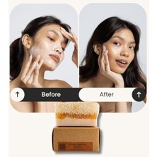 Liora Doğal Kabak Lifli Ballı Eşek Sütü Sabunu 130 gr - Doğal Bal ve Kabak Lifi ile Zenginleştirilmiş, Cildi Besleyen ve Sıkılaştıran 100% El Yapımı Sabun