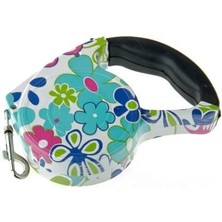 Aesco Desenli  Mekanizmalı  Köpek  Tasması - 3 Metre - Lisinya