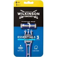 Liora Essentials 3 Hybrid Erkek Tıraş Bıçağıi Sapı 4 Yedek Kartuş