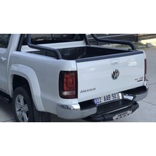 Aftermarket Volkswagen Amarok 2010-2022 Arka Tampon Koruma Demiri Siyah