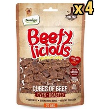 Dentalight Sığır Küp Köpek Ödül Maması 70 gr x 4 Adet