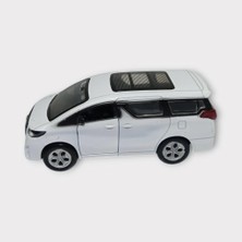 Aesco Çek Bırak Metal Araba Sesli Işıklı - Beyaz (Lisinya)