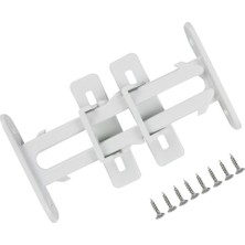 Aesco Bebek Çocuk Koruma Kilidi - Dolap Çekmece Kilidi Sürgülü Kilit - Lisinya