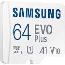 Liora Evo Plus 64GB Sdxc U1 Sınıf 10 A1 160MB/S Micro Sd Bellek Kartı Adaptörlü 2021 Sürümü (MB-MC64KA/EU)
