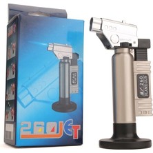 Aesco Pürmüz Çakmak 260 Jet - Metal Kasa 1300 Derece - Lisinya