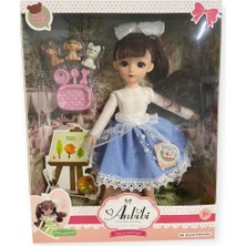 Aesco WX197-1 - Anbibi Bebek Oyun Seti Köpek Aksesuarlı (Lisinya)