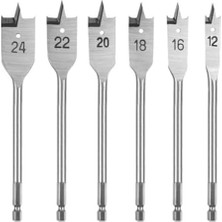 Velora Yaprak Matkap Ucu Seti 6 Adet