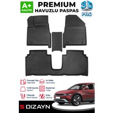 S-Dizayn Hyundai Ioniq 5 3D Pro Havuzlu Paspas 2025 Üzeri A+ Kalite 3DS-SDZ295