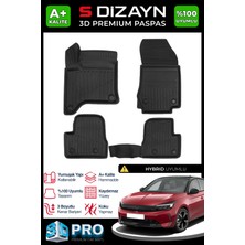 S-Dizayn Opel Corsa F Hybrid 1.2 3D Pro Havuzlu Paspas 2025 Üzeri A+ Kalite 3DS-SDZ372