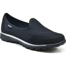 King Paolo M5889 Krakers Aır Günlük - Siyah Wınd - Kadın Ayakkabı