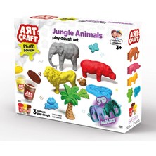 Sayıcı Kids 3D Orman Hayvanları Oyun Hamur Seti 168 gr | Sağlık Testli Güvenli Oyun Hamuru | 3 Yaş+