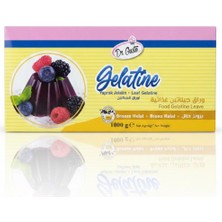 Dr. Gusto Yaprak Jelatin 1 kg – Sığır Jelatini %100 Helal Yerli Üretim