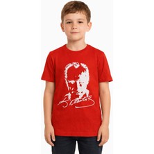Monox Çocuk Unisex Atatürk Baskılı Tişort