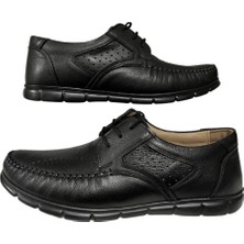 Brothers Hakiki Deri Bej Günlük Şık Erkek Ayakkabı