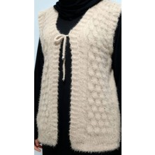 Polar Hissi Yumuşak Rahat Tesettür Yelek