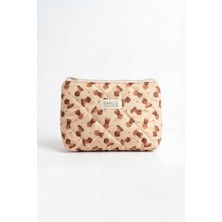 Bahels Lyla Honey Puppy Makyaj Çantası Yumuşak Renk Paleti ile Şık ve Kullanışlı Organizer