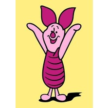 Velora Red Eğitici ve Eğlenceli The Pooh Kum Boyama Seti- Fm-25