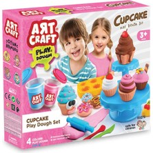 Sayıcı Kids Kapkek Oyun Hamur Seti | Sağlık Testli Güvenli Oyun Hamuru | 3 Yaş+ Eğlenceli Tatlı Teması