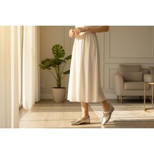 İnallar Ayakkabı Kadın Rugan Ortapedik Babet