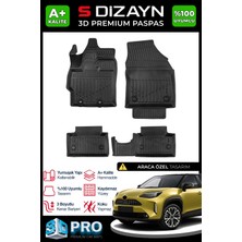 S-Dizayn Toyota Yaris Cross 3D Pro Havuzlu Paspas 2022 Üzeri A+ Kalite 3DS-SDZ148