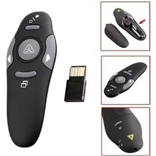 Velora Lazer Sunum ve Slayt Atlama Kumandası Kablosuz Sunum Kalemi Siyah