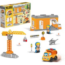 Sayıcı Kids Benim Ilk Inşaatım 45 Parça | 2+| El-Göz Koordinasyonu ve Hayal Gücü Geliştirici | Yerli Üretim