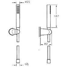 Velora Vita A4562323 1f El Duşu Takımı, Altın