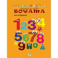 Velora Eğlenceli ve Eğitici Boyama - Sayı ve Şekiller