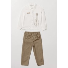 Alg ERKEK ÇOCUK BAYRAMLIK GÖMLEK PANTOLON 2'Lİ SET