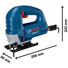 Velora Professional Gst 8000 E Dekupaj Testere (710 W, 800-3.100 Strok/dak, Ahşapta Kesme Derinliği: 80 Mm)